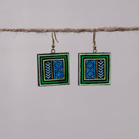 miniature handpainted earrings