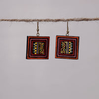 miniature handpainted earrings