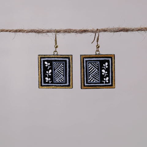 miniature handpainted earrings