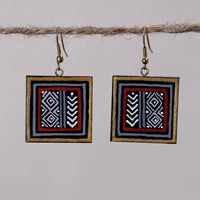 miniature handpainted earrings