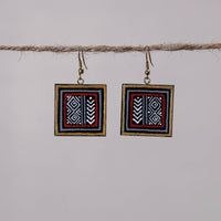 miniature handpainted earrings