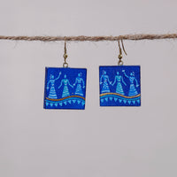 miniature handpainted earrings