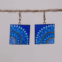 miniature handpainted earrings