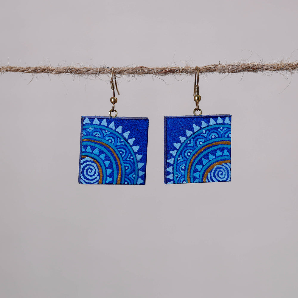 miniature handpainted earrings