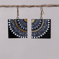 miniature handpainted earrings