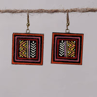 miniature handpainted earrings