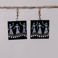 miniature handpainted earrings