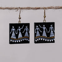 miniature handpainted earrings