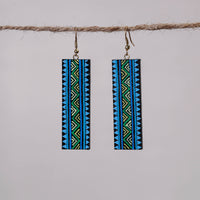 miniature handpainted earrings