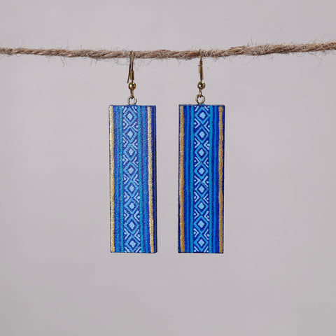 miniature handpainted earrings