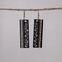 miniature handpainted earrings