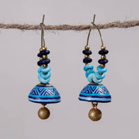 handpainted miniature earrings