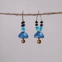 handpainted miniature earrings