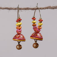 miniature handpainted earrings