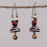 miniature handpainted earrings