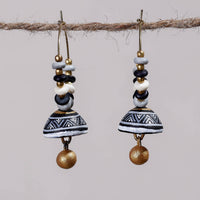 miniature handpainted earrings