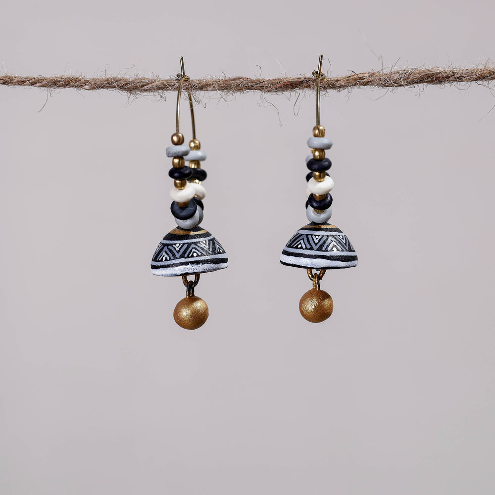 miniature handpainted earrings