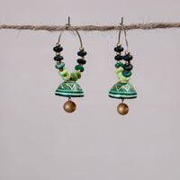 miniature handpainted earrings