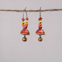 miniature handpainted earrings