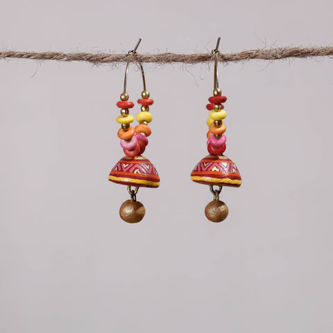 miniature handpainted earrings