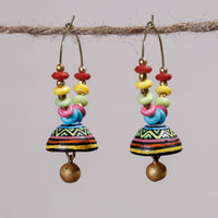 miniature handpainted earrings