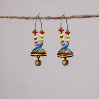 miniature handpainted earrings