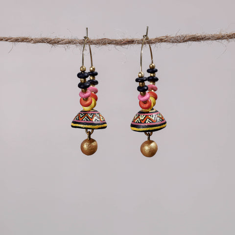 miniature handpainted earrings