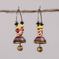 miniature handpainted earrings