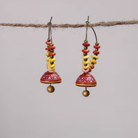 miniature handpainted earrings