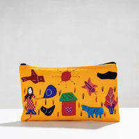 Cotton Cosmetic Pouch
