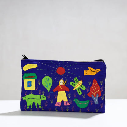 Cotton Cosmetic Pouch

