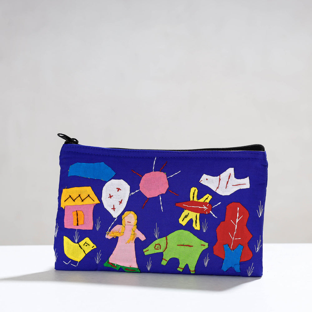 Cotton Cosmetic Pouch
