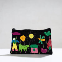 Cotton Cosmetic Pouch
