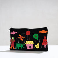 Cotton Cosmetic Pouch
