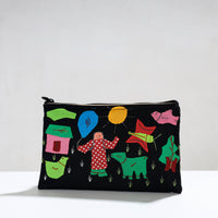 Cotton Cosmetic Pouch
