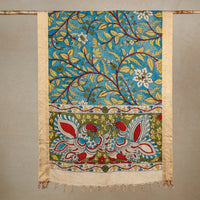 kalamkari handpainted dupatta