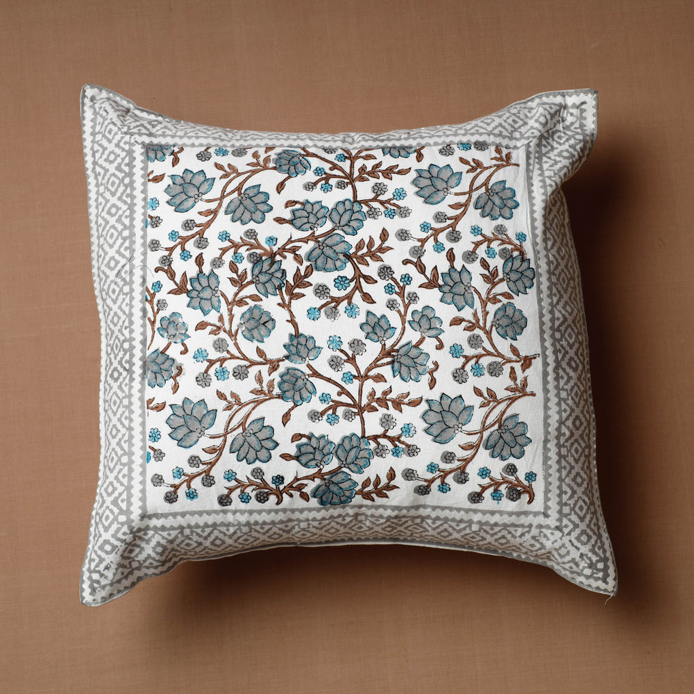 Block Printed Cushion Cover