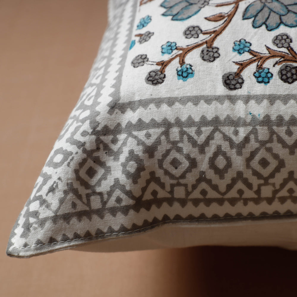 Block Printed Cushion Cover