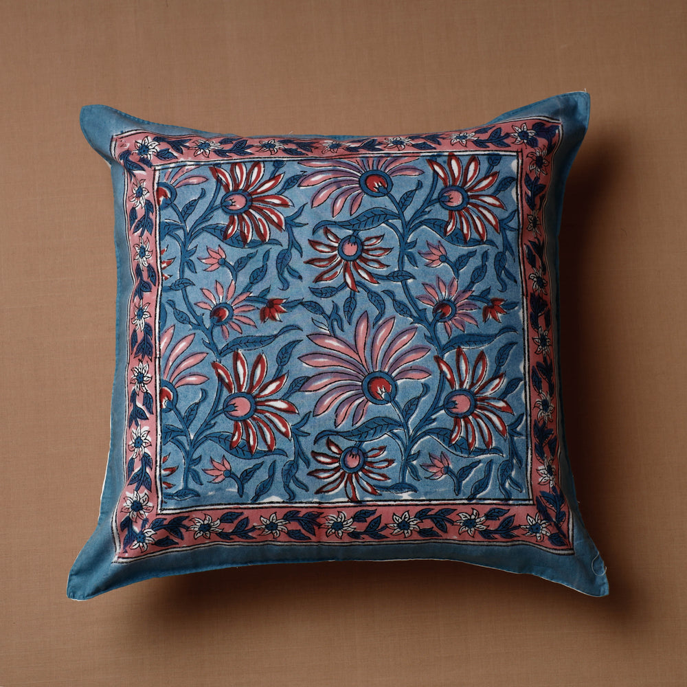 Block Printed Cushion Cover