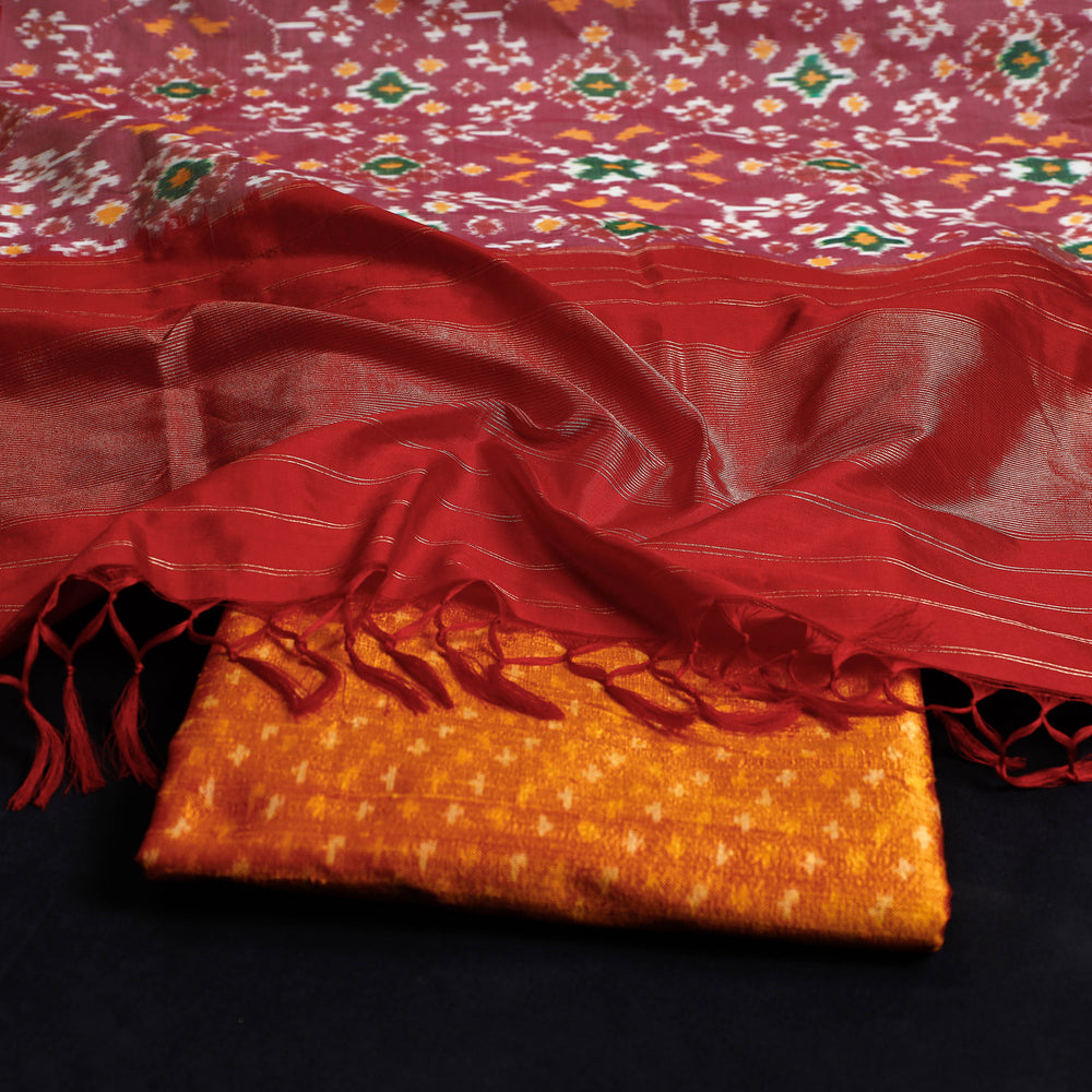 pochampally ikat dress material 