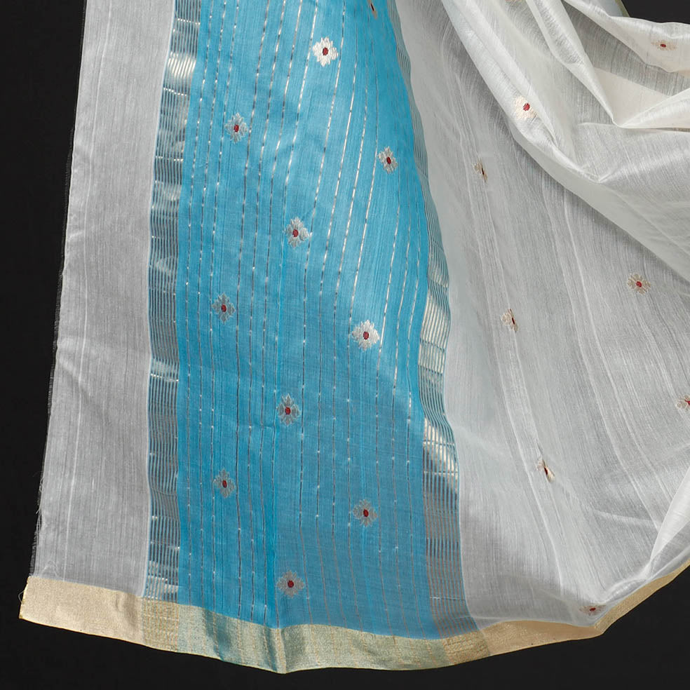 chanderi silk dress material