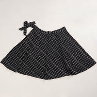 cotton wrap skirt 