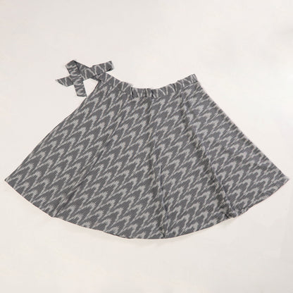 cotton wrap skirt 