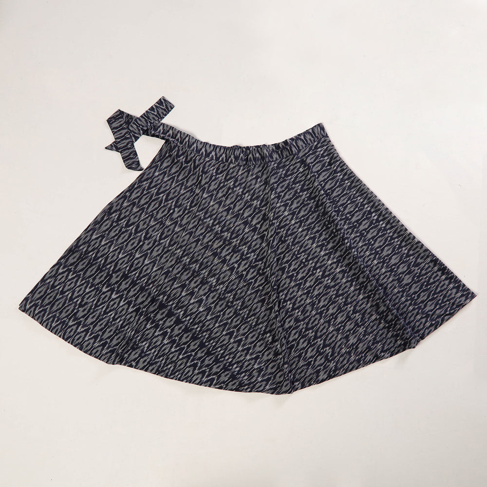 cotton wrap skirt 