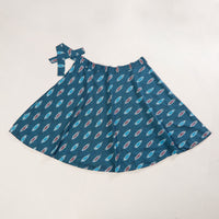 cotton wrap skirt 