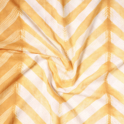 Yellow - Nui Shibori Tie-Dye Cotton Precut Fabric