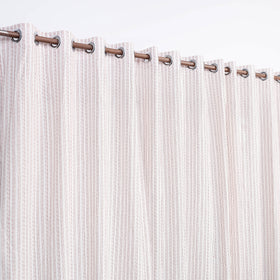  Jacquard Weave Cotton Window Curtain 