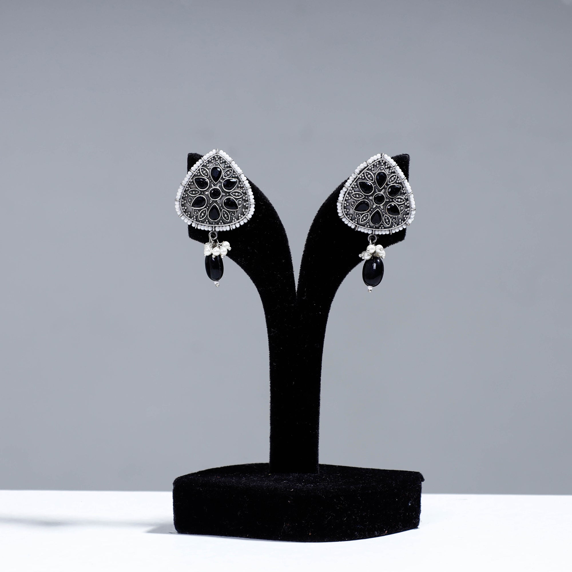 Buy Pure 925 Real Sterling Silver Stud Earrings Online India – OLLUU Sterling  Silver Jewellery