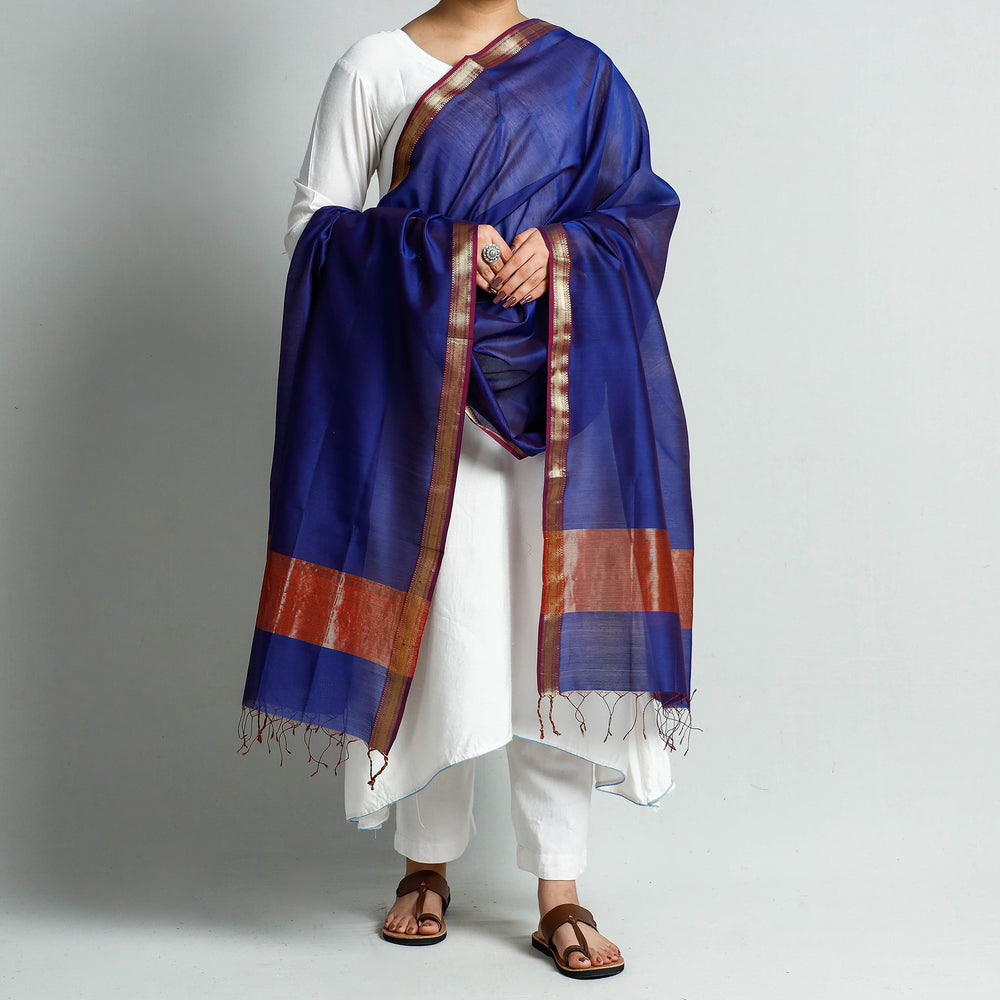 maheshwari silk cotton dupatta