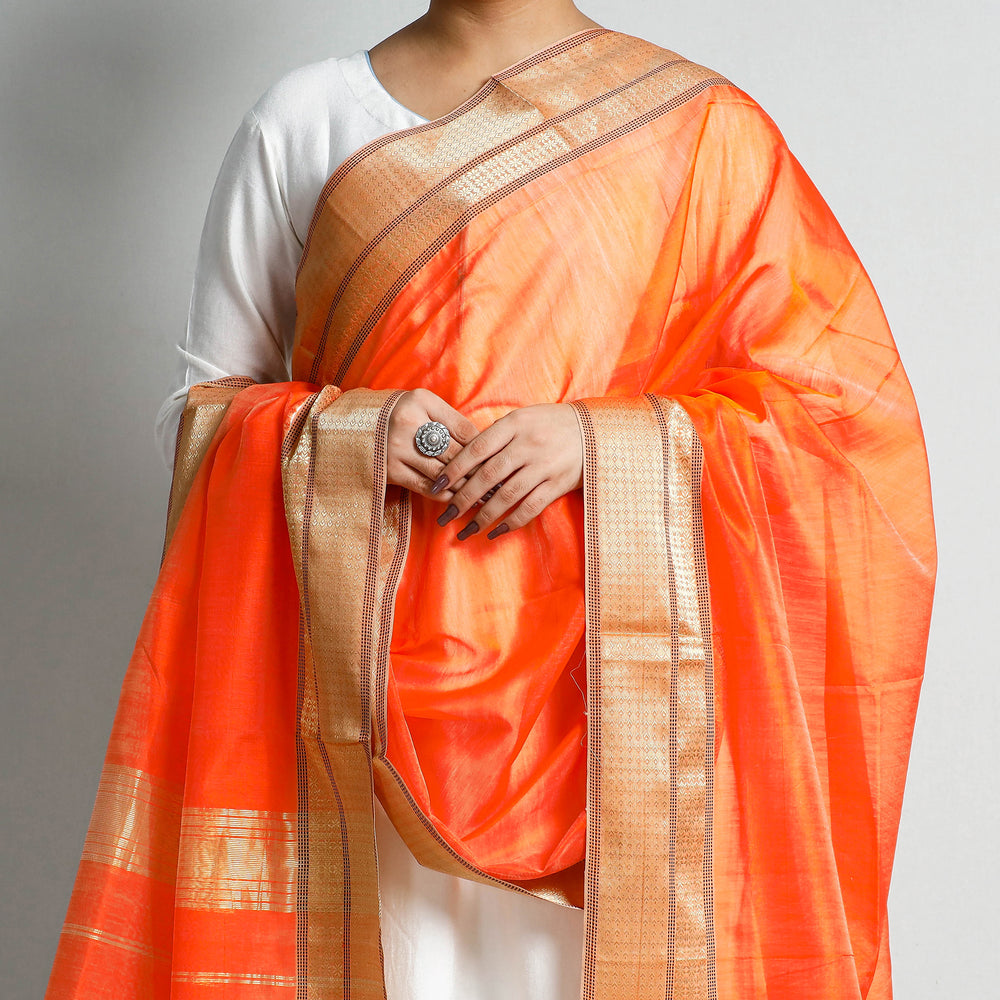 maheshwari silk cotton dupatta